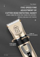 Dog Professional Hair Clipper Electrical Grooming Trimmer for Pets USB Rechargeable Cat Shaver Animals Haircut Machine