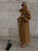 The Meridian | Oversized Belted Trench Coat for Women