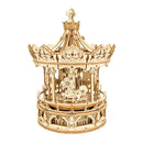 The Kinematic Carousel | Architectural Wooden Music Box