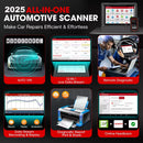 LAUNCH X431 PRO V5.0 Car Diagnostic Tools DBScar VII VCI CAN FD DOIP Auto OBD OBD2 Scanner 38+ Reset ECU Coding Bidirectional
