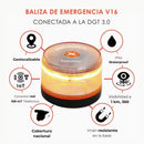The Vanguard V16 | DGT-Approved Car Emergency Beacon with SIM-Enabled Geolocation 3.0
