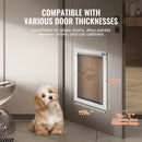 The Threshold | Aluminium Pet Door with Magnetic Flap and Lock
