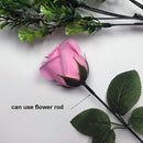 50pcs Diameter 4.5cm Cheap Soap Rose Head beauty Wedding Valentine's Day Gift Wedding Bouquet Home Decoration Hand Flower Art