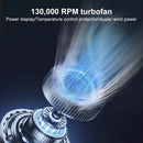 Mini Turbo Jet Fan 130000 RPM Handheld Powerful Air Blower Compressed Air Duster 3 Gear Winds for PC/Home /Car Cleaning Tool