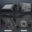 U'King 60W RGBW LED Wall Washer Light 3in1 Mni 288 LED Strobe Light DMX Super Bright DJ Wash Bar Strobe Effects Stage Lighting