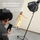 Ulanzi AT-05 2M Heavy Duty Light Stand Foldable Tripod with 1/4" Universal Mount for Photography Video Lights Cameras Livestream