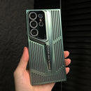 Luxury Heat Dissipation Cooling Case For Samsung Galaxy S25 S24 Ultra S23 Plus S22 Camera Protection Shockproof Bumper Cover