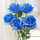48cm Rose Black Silk Bouquet Peony Artificial Flower for Mother's Day Bud Bride Wedding Decor Home Decoration Artificial Flower