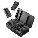 Ulanzi A100 Wireless Lavalier Microphone for Smartphones Cameras 20M Transmission for Street Interviews Vlogging Music Recording