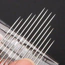 12/30Pcs Side Hole Blind Sewing Needles Stainless Steel Elderly Needles Hand Sewing Stitching Pin DIY Home Self Threading Needle