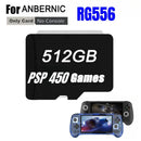 ANBERNIC RG556 掌上游戏机存储卡 SD卡 TF卡 61000个游戏 128G 512G 256G PSP PS2 Micro Sd PSP游戏