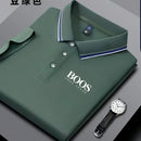 2025 Summer New Embroidered Men's Short Sleeved Polo Shirt Fashion Design Golf Top Casual T-shirt