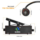 HITBOX TIG Welding 5 Pins Foot Pedal Amp Control Pedal for HBT250P AC/DC CT-520 and Other Machines Torch Control Foot Switch 1K