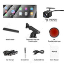 XGODY 11.3" Wireless CarPlay & Android Auto Dash Cam ADAS 4K DVR Bluetooth Audio AUX GPS Navigation Dashboard Video Recorder