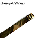 5M Mirror Wall Sticker Gold Silver Stainless Steel Decor Line for Home Background Wall Ceiling Edge Strip Living Room Decoration