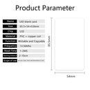Rewritable 10PCS/20PCS RFID 13.56MHz CUID UID Blank Card Clone Card Copyable Changeable Smart IC S50 Card Duplicator White Cards