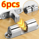Wholesale Furniture Door Ball Latch Brass Double Roller Spring Ball Catch Latches Cabinet Closet Door Adjustable Tension Latch