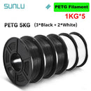 The Stratum Forge | SUNLU 5KG Professional-Grade 3D Printing Filament Bundle