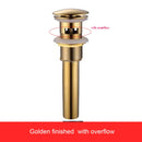 TOLM Brass Black Gold Basin Faucet Bathroom Sink Faucets Hot Cold Water Mixer Crane Deck Mounted Single Handle Hole Bath Kitchen