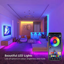 WiFi LED Strip Light Tuya Smart Life Flexible Light Lamp USB RGB5050 Desktop Screen TV BackLight Diode Tape Support Alexa Google