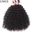 UNice Hair 卷发发束 未经处理 自然色 10A 等级 100% 真发 1/3/4 件套优惠