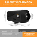 8KW 12V 24V 柴油驻车加热器带遥控器和LCD温控器显示屏，适用于汽车、卡车、房车、船只、巴士