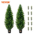 VEVOR 人造雪松造型树 常青假松柏树 植物 人造绿植套装 家居装饰 室内户外