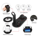 7 in 1 Wireless Charger Stand Pad For iPhone 17 16 15 14 13 12 Apple Watch Airpods Pro iWatch 8 7 6  Fast Charging Dock Station