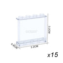 MARUMINE MOC Build Block Part Window Glass House Transparent Wall Panel 87552 87544 60581 87543 59349 Creative Brick Accessories