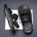 Sandals for Men 2026 New Summer Breathable Soft Bottom Casual Anti Slip Wear Beach Shoes Dual Purpose Driving Slippers Sandals