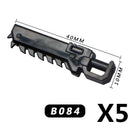 MOC Medieval Accessories Building Blocks Military Soldiers Shoulders Armor Blaster Helmets Weapons War Bricks Children Toys B038