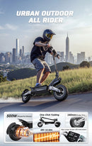 The Urban Falcon | 900W Dual-Disc Electric Commuter Scooter