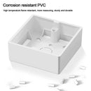 PVC开关插座明装86型外接盒墙面接线盒开关插座盒