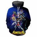 Saint Seiya Classic 3D Harajuku Printed Cartoon Anime Cool Fashion Avant-garde Men Women Soft And Comfortable Trendy Hoodie Top