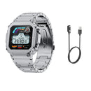 Miltary Smart Watch 2025 Men's Steel Watch Aiweile AW39 Fitness Tracker Sport Business Bluetooth Call Copy Design High Quality