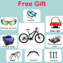 EU Spot Fast Delivery RANDRIDE YG90 Electric Bicycle 1000W 48V17AH Hydraulic Brake Electric Bicycle with Full Suspension 21