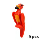 Figures Animal Building Block MOC City Goat Sheep Eagle Owl Panda Parrot Seagull Penguin Zoo Fram Accessories Bricks Toy Gift