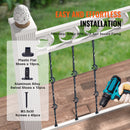 The Spiral Column | Galvanized Steel Baluster System with Hollow-Basket Motif