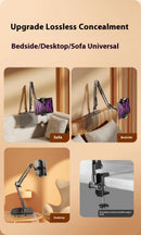 Adjustable Bedside Phone Stand Suitable For Ipad Tablet Multifunctional Metal Extendable Lazy Person Watching Tv On The Bed