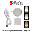 适用于Bambu Lab LED灯套件001硬件Bambulab灯套件LED灯零件模型3D打印零件