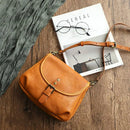 Johnature Retro Genuine Leather Women Summer Small Bag 2026 New Simple Leisure Nature Cowhide Female Shoulder & Crossbody Bags