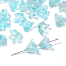 About20Pcs Glass Beads, Small Lily Scattered Beads, Handmade DIY 'Making Couple Bracelets, Necklaces, Earrings, Jewelry Accessor