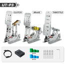 SIMJACK Ultimate Pedals Sim Racing Pedals PC Racing Simulator Pressure Sensor Load Cell HE Hydraulic Pedal
