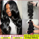 Clover Leaf Reserve | 24" Brazilian Body Wave Bundles with 4x4 Closure
