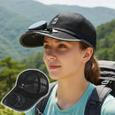 Summer Usb Solar Fan Baseball Cap for Men Women Mesh Adjustable Breathable Unisex Caps Quick Dry Running Hat Cap Outdoor Sports