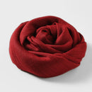 Solid Color Cotton Linen Scarf for Women Lady Literature Anti-sunburn Long Tassel Scarves Autumn Soft Gauze Wrap Shawls New