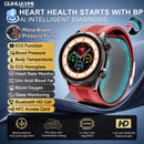 The BioPulse Pro | AMOLED Health Smartwatch — ECG, Blood Pressure & AI Body Scan