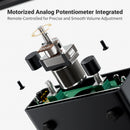 Fosi Audio P4 HiFi Preamplifier: 3 RCA Inputs, EQ/Bypass, Swappable Op-Amps, Treble & Bass Tone Control For Audiophile Systems