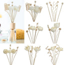 NEW 6PCS/8PCS/9PCS Artificial Flower Rattan Reed Fragrance Aroma Diffuser Refill Stick DIY Floral