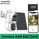 8MP 4K HD Outdoor Solar Camera Wireless Wifi Surveillance Camera Soalr Pannel Battery Camera Human Detection Night Vision ICSEE
